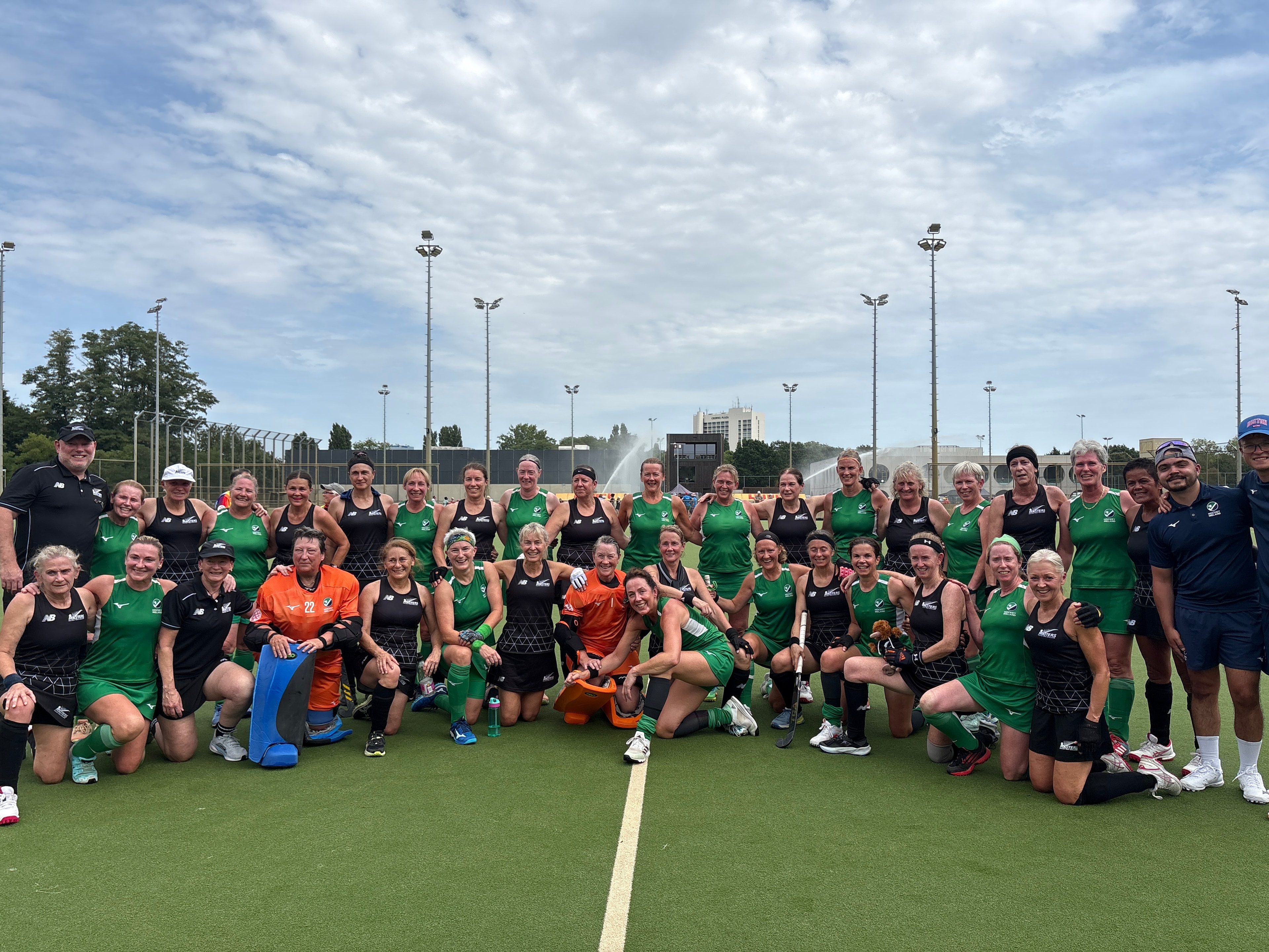 Ireland squad group photo at the World Cup 2026 in Belgium