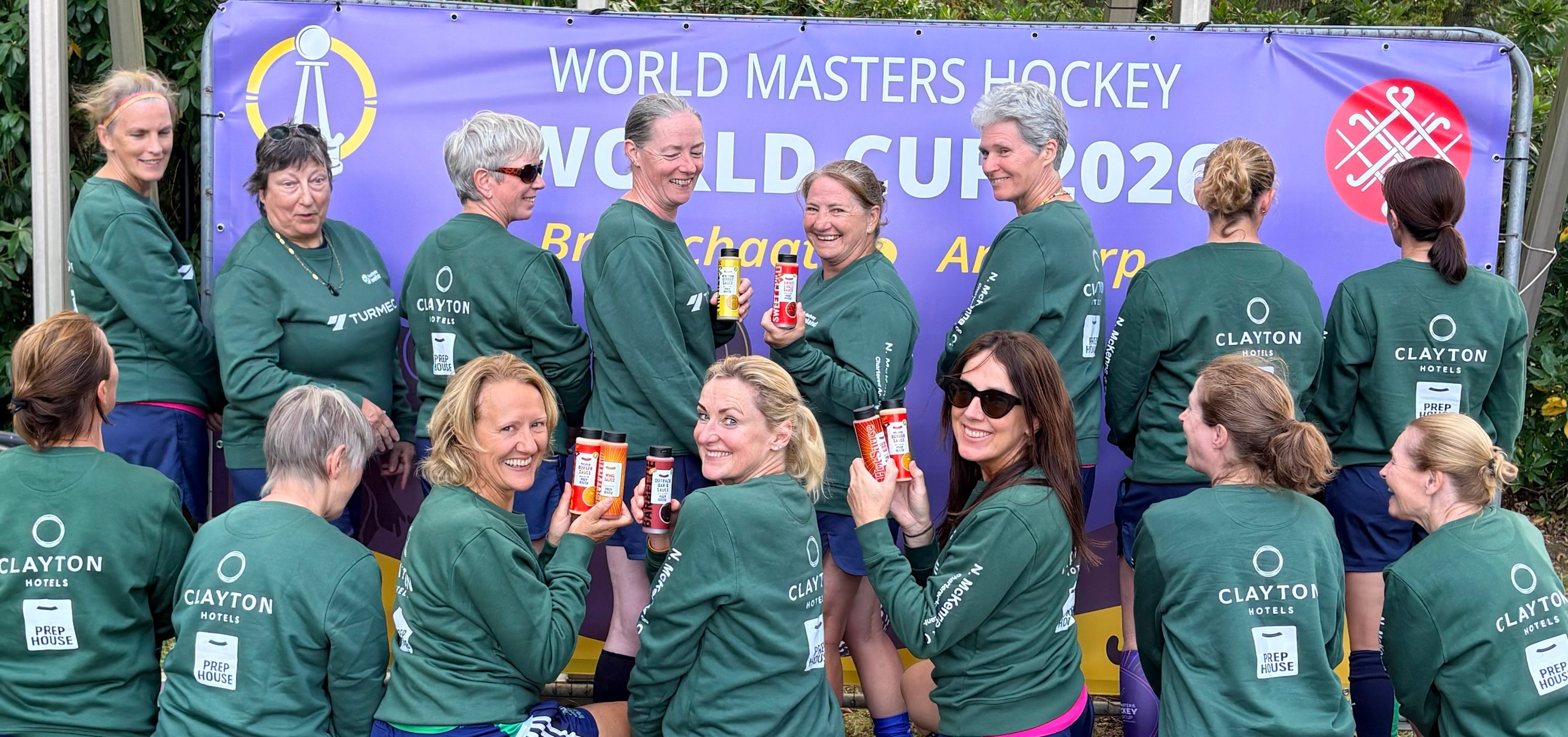 Ireland players wearing sponsor kit at World Cup 2026
