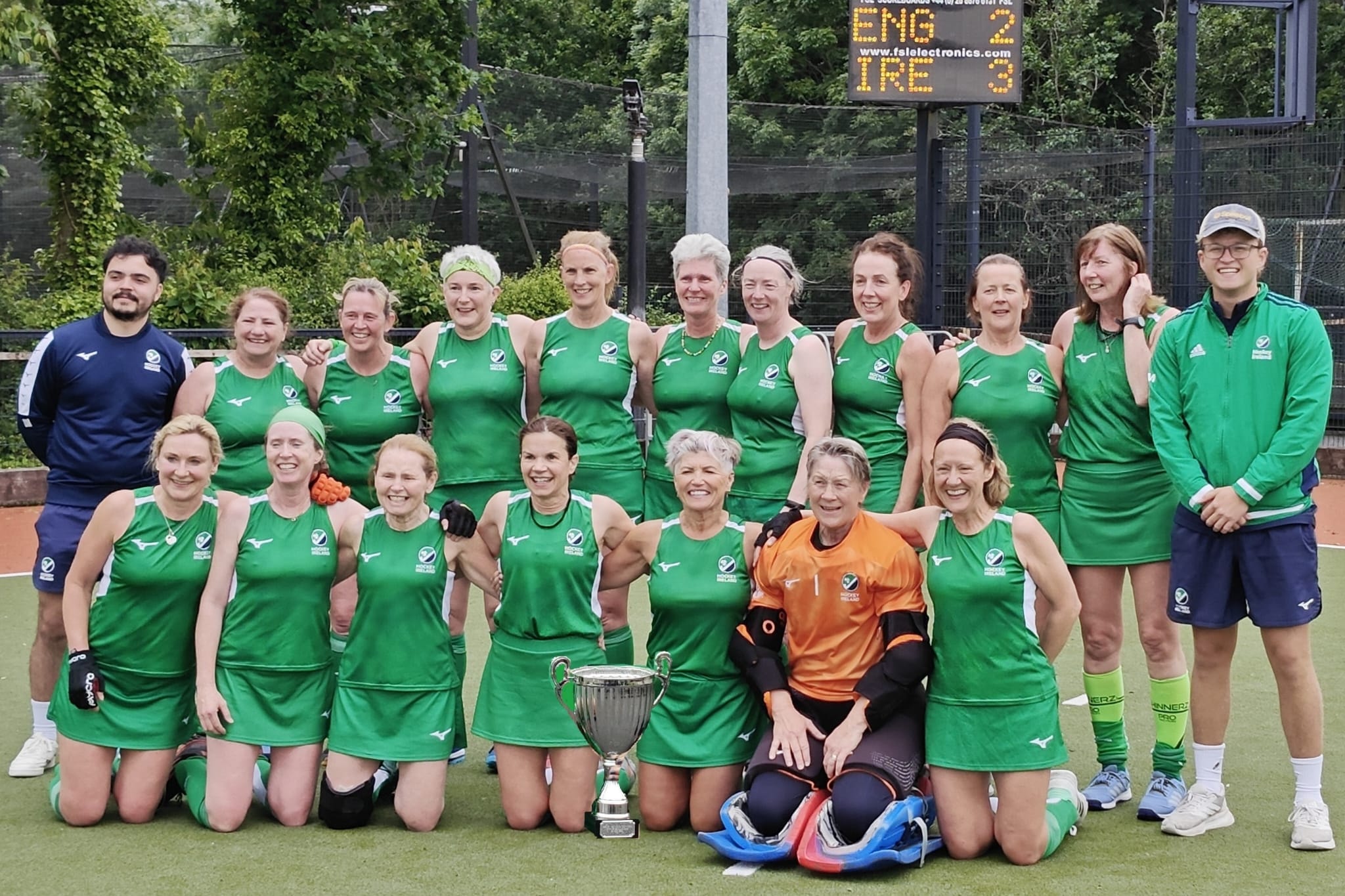 Ireland Women's Masters O55 Hockey Team — Four Nations Champions